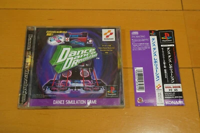 Dance Dance Revolution PS1 PlayStation Complete with Spine Card NTSC-J Japan DDR - Image 1 of 4