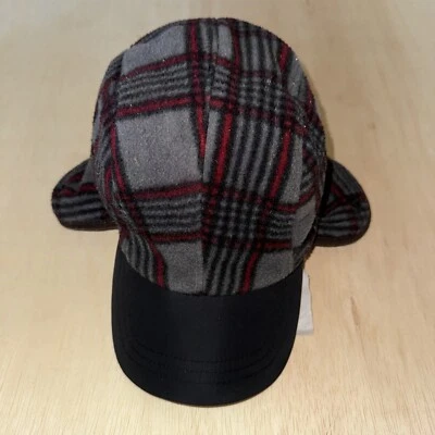 Sombrero trampero de invierno a cuadros Gap Kids L/XL Foto 1 de 4