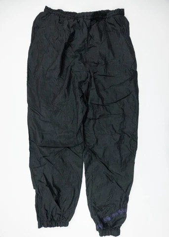 Vintage Colorado Rockies Windbreaker Pants Adult XL Black Lined MLB Baseball VTG Cover