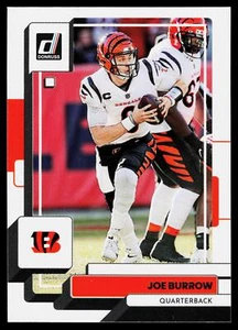 2022 Clearly Donruss Joe Burrow Cincinnati Bengals NFL Card n.199 - Foto 1 di 2