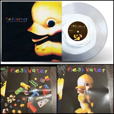 FLESHWATER We're Not Here To Be Loved LP Blob Vinyl w/ Poster-Team Sleep Whirr - Image 1 of 4