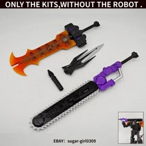 Weapon Upgrade Kit Saw Knife Spear For Age of the Primes Megatronus The Fallen - Picture 1 of 7