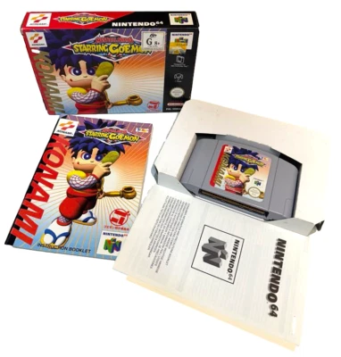Mystical Ninja Starring Goeman Nintendo 64 N64 Boxed PAL *Complete* - Image 1 of 4