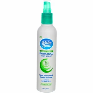 6 Pack White Rain Advanced Formula Hair Spray, Unscented, 7 fl oz - Picture 1 of 3