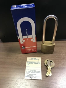 Candado American Lock vintage, modelo #107, KA, NOS - Imagen 1 de 5