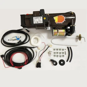 17KW 12V Diesel Water Heater Kit For RV TRUCK Boat Conduction Coolant Heating - Picture 1 of 6