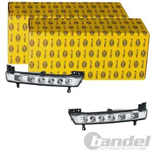 2x HELLA LED TAGFAHRLEUCHTEN SATZ passend für CITROËN C4 LINKS+RECHTS - Imagen 1 de 6