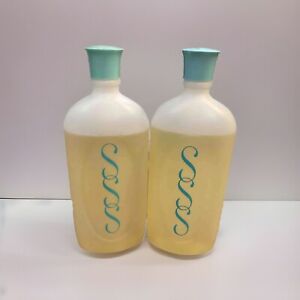 (2) Vintage 1982 Avon Bath Oil Sss Skin So Soft Nos Vtg 16 oz Each Read