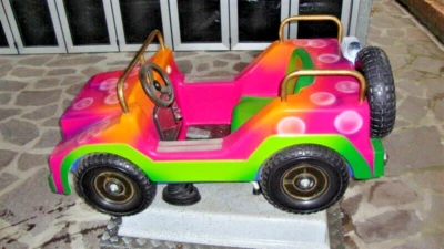 DONDOLANTE GIOSTRA AUTO PER BAMBINI A MONETA CON CERTIFICATO DI CONFORMITA' - Image 1 of 4