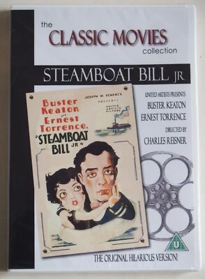 BUSTER KEATON / STEAMBOAT BILL JR 1928 SILENT CLASSIC REMASTERED NEW SEALED R2  - Image 1 of 2