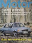 Motor magazine 13 May 1978 featuring Peugeot road test, De Tomaso Mini