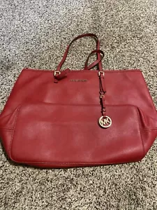 Bolso de mano Michael’s Kors rojo - Imagen 1 de 8