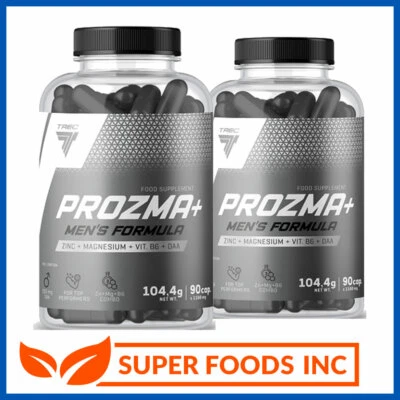 TREC NUTRITION ZMA + DAA PROZMA+ 90caps - Newest Trec Testosterone Booster