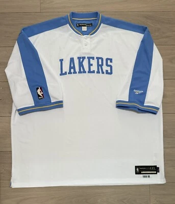 lakers team issued kobe bryant HWC game 4XLT MPLS pro cut jersey warmup Trowback - Image 1 of 4