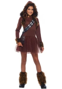 Star Wars Girls Chewbacca Costume S (3-4yrs) - Picture 1 of 1