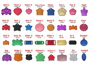 Personalized Pet ID Tag, Dog Tag, Cat Tag, Custom Cat Tag, Easy to Read, Pet Tag - Picture 1 of 20