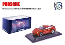 Minichamps Porsche 911 Turbo S 2020 410069475 Modellauto 1:43 rot