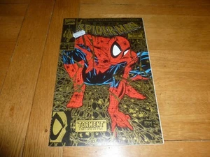 SPIDER-MAN Comic - Vol 1 - No 1 - Date 10/1990 - GOLD COVER 2nd Printing - Imagen 1 de 7