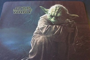Star Wars Yoda feel the force Anti slip MOUSE PAD 9 X 7inch Rogue - Picture 1 of 5