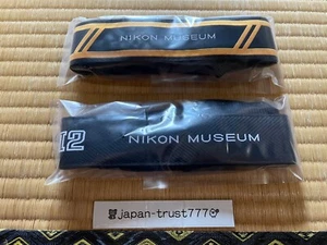 Nikon Museum Nikon FM2 40th Anniversary Limited Camera Strap *NEW* Black Yellow - Picture 1 of 12
