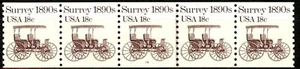 Surrey 1890s Transportation Coil MNH PNC5 Plate 10 Scott's 1907 - Picture 1 of 2