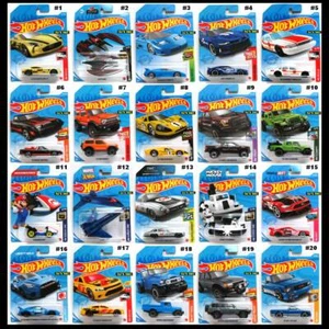 2021 Hot Wheels 🔥U-Pick 20 Lot Mainline Cars Trucks Ford Chevy Jeep Toyota New - Bild 1 von 22