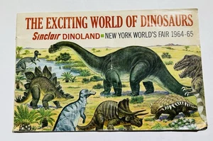 Sinclair Dinoland El emocionante mundo de los dinosaurios Feria Mundial de Nueva York 1964-65 - Imagen 1 de 6