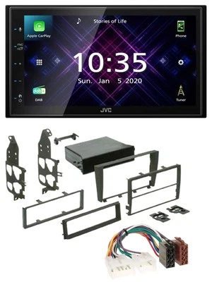 JVC DAB 2DIN MP3 Bluetooth USB Autoradio für Lexus IS 300 (2001-2005) - Bild 1 von 4