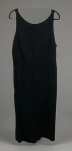 Universal Threads Women's Dress sleeveless black long with pockets size 1X NWOT - Picture 1 of 8
