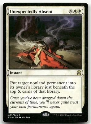 Unexpectedly Absent #33 (NM) Eternal Masters EMA Magic MTG - Image 1 of 2