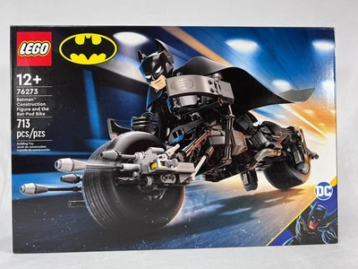 LEGO 76273 Figura de Construcción Batman y la Bicicleta Bat-Pod - Nuevo En Caja Foto 1 de 4