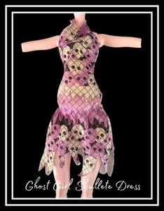 Monster High CAM Create -A -Monster Ghost Girl Dress - Picture 1 of 2