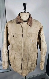Vintage Carhartt Artic Jacket Herren 3XL Quilt Lined Duck Trachtenmantel Braun - Bild 1 von 17