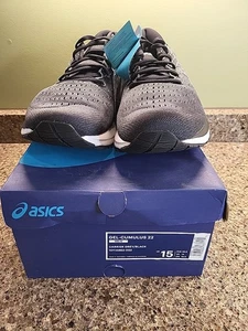 Scarpe Asics Gel-Cumulus 22 Carrier nere uomo 15 nuove con scatola 1011A862-022 - Foto 1 di 9