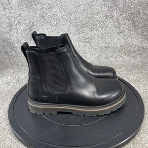 Birkenstock Chelsea Boots Womens Size 8 Highwood Black Leather Pull On Ankle - Picture 1 of 11