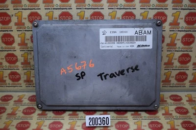 Chevrolet Traverse 2013-2016 motor módulo de computadora ecu ecm 12653998 ABAM OEM Foto 1 de 4