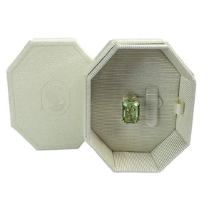 Swarovski Millenia Clip Earring, Single, Green, Gold-Tone Plated - Picture 1 of 7