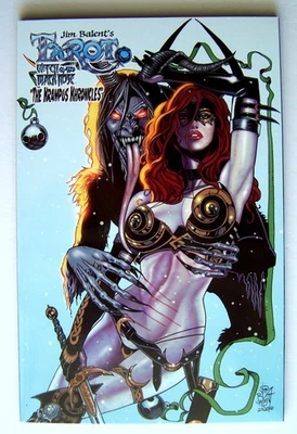 ТАРО ВЕДЬМА ЧЕРНОЙ РОЗЫ - KRAMPUS KRONICLES TPB 2021 - Джим Балент - обложка A - Изображение 1 из 2