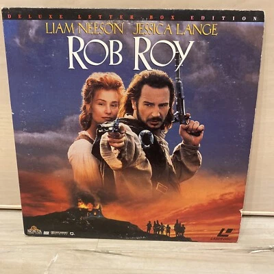Rob Roy Laserdisc Deluxe Letter Box 2 Disc LD Liam Neeson Jessica Lange Movie - Image 1 of 2