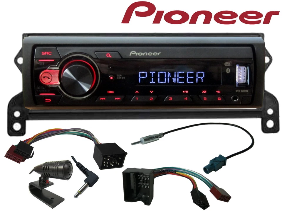 PIONEER DAB+ Bluetooth USB Radio passend für BMW Mini R50 R52 R53 2001 bis 2008 - Bild 1 von 4