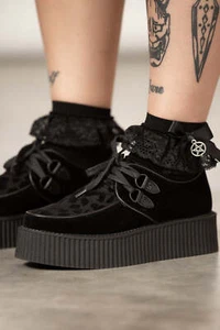 KILLSTAR Plateauschuhe - Feral Creepers Gothic Leopard Punk - Bild 1 von 28