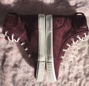 Timberland Damen Skyla Bay 6" Wildleder High-Top Stiefel, A43PT A72118, Burgund, 9 - Bild 1 von 14