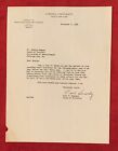 1939 Carl Snavely College Hofer Cornell U Signed Letter To Penn Coach Autograph