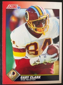 Gary CLARK 1991 Score #154 Washington Redskins - Picture 1 of 2