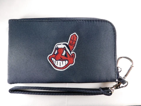Cleveland Indians ID Wallet Wristlet Cell Phone Case Charm 14 Purse Cover
