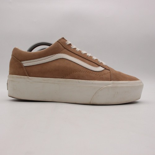 Sneakers stringate VANS Oldol Skoolsciate scamosc plate do 11mo uom 9 5ge bianco