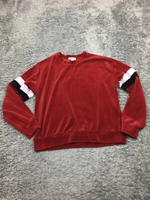 Forever 21 Sweatshirt Womens Size Small Red Soft Fleece - Image 1 of 4