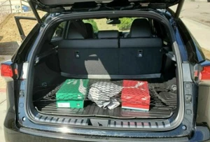 Rear Trunk Floor Style Mesh Cargo Net for LEXUS NX250 NX300 NX350 2015-2025 New - Picture 1 of 20