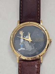 VTG The Jetsons Fossil Limited Edition Womens Brown Genuine Leather Strap Watch - Picture 1 of 7