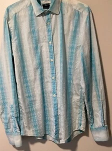 Versace collection Trend Long Sleeve Shirt size:42 -161/2. Pre Owned. - Picture 1 of 7